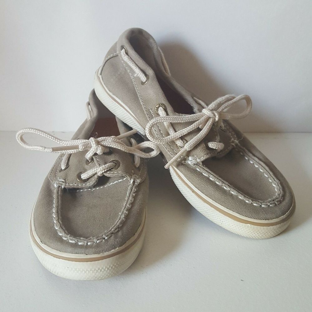 Sperry Top Sider Size 11.5M Boys Halyard Boat Shoe